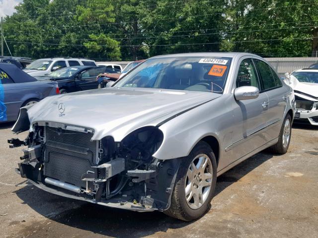 WDBUF65J35A710854 - 2005 MERCEDES-BENZ E 320 SILVER photo 2