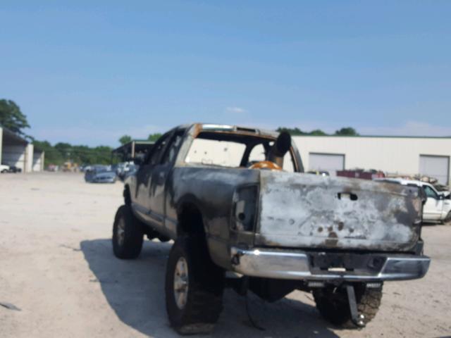 1D7KS28C07J545865 - 2007 DODGE RAM 2500 S დამწვარი ფოტო 3