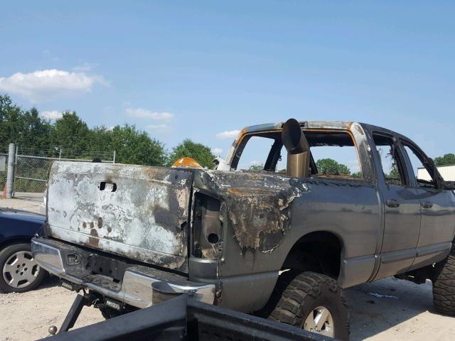 1D7KS28C07J545865 - 2007 DODGE RAM 2500 S დამწვარი ფოტო 4