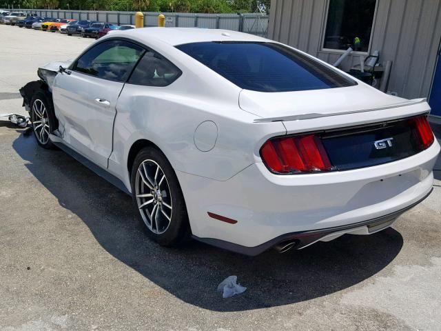 1FA6P8CF4H5227314 - 2017 FORD MUSTANG GT WHITE photo 3