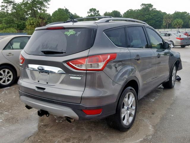 1FMCU0J96EUE21246 - 2014 FORD ESCAPE TIT GRAY photo 4