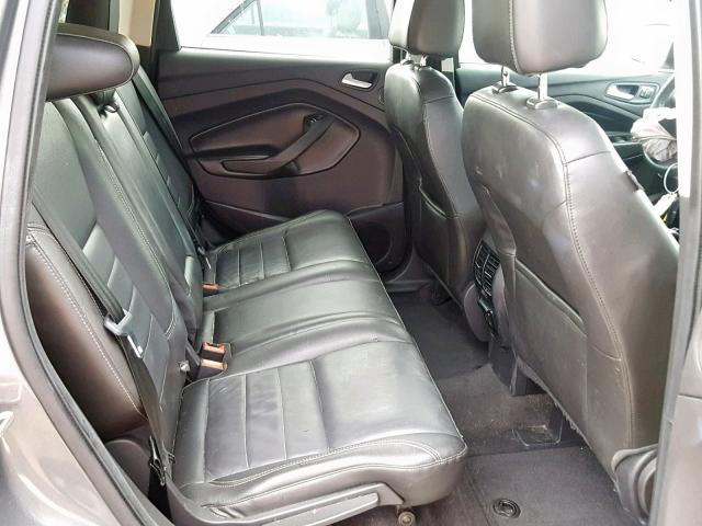 1FMCU0J96EUE21246 - 2014 FORD ESCAPE TIT GRAY photo 6