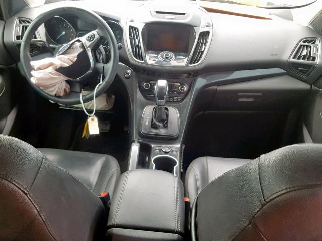 1FMCU0J96EUE21246 - 2014 FORD ESCAPE TIT GRAY photo 9