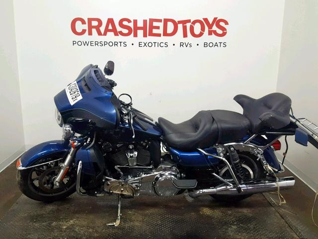 1HD1KWD12JB621491 - 2018 HARLEY-DAVIDSON FLHTK 115T BLUE photo 3