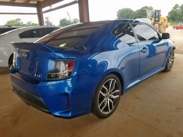 JTKJF5C73E3078215 - 2014 TOYOTA SCION TC ლურჯი ფოტო 4