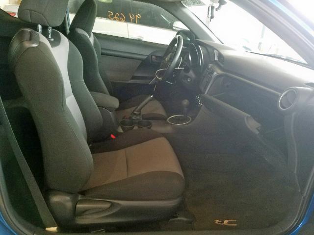 JTKJF5C73E3078215 - 2014 TOYOTA SCION TC ლურჯი ფოტო 5