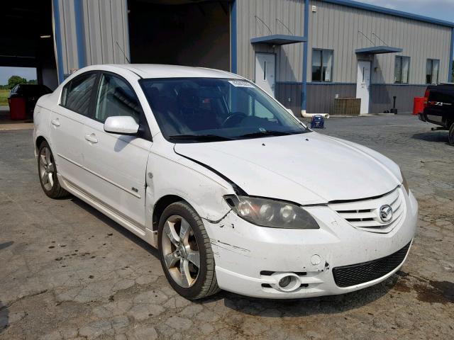 JM1BK323161401944 - 2006 MAZDA 3 S WHITE photo 1