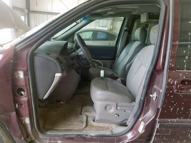 1GNDV33L26D103715 - 2006 CHEVROLET UPLANDER L 栗色 照片 9