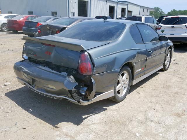 2G1WZ121459200168 - 2005 CHEVROLET MONTE CARL BLUE photo 4