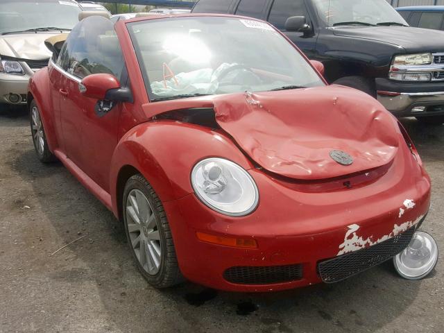 3VWRW3AL7AM002503 - 2010 VOLKSWAGEN NEW BEETLE წითელი ფოტო 1