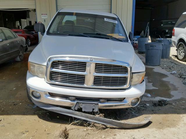 1D7HA18N75J585656 - 2005 DODGE RAM 1500 S WHITE photo 9