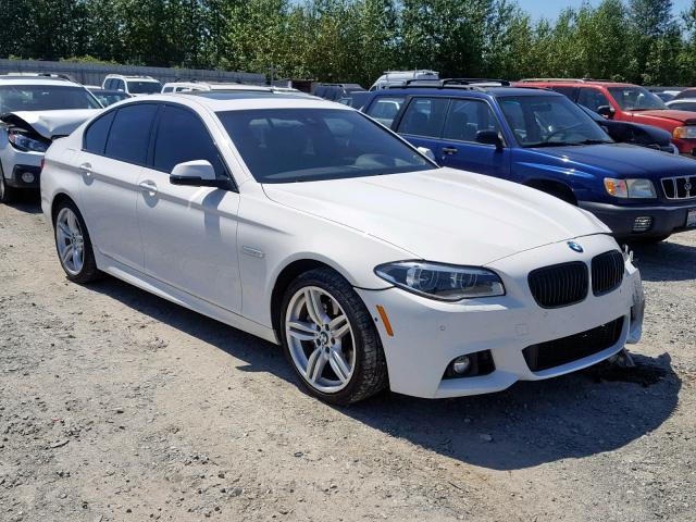 WBAKP9C55ED692463 - 2014 BMW 550 XI WHITE photo 1