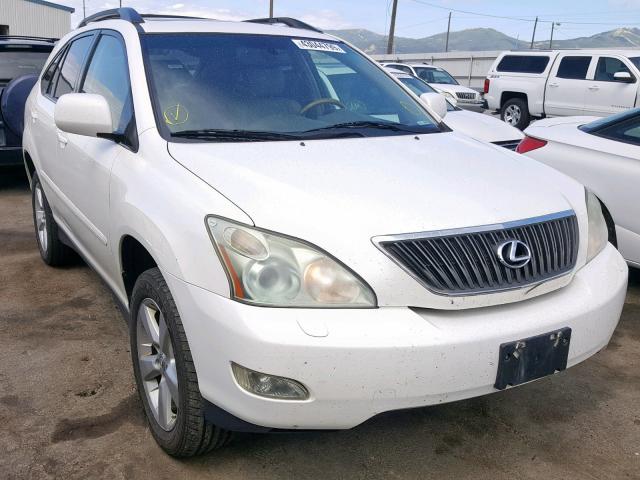 JTJHA31U140073352 - 2004 LEXUS RX 330 WHITE photo 1