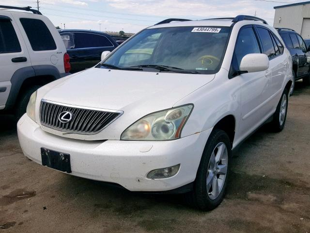 JTJHA31U140073352 - 2004 LEXUS RX 330 WHITE photo 2