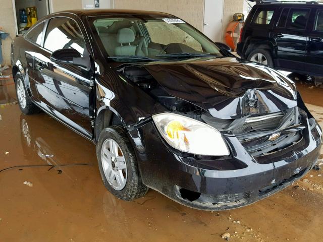 1G1AL15F677383600 - 2007 CHEVROLET COBALT LT BLACK photo 1