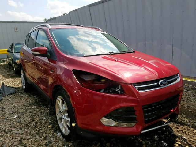 1FMCU9JX3EUC70322 - 2014 FORD ESCAPE TIT RED photo 1