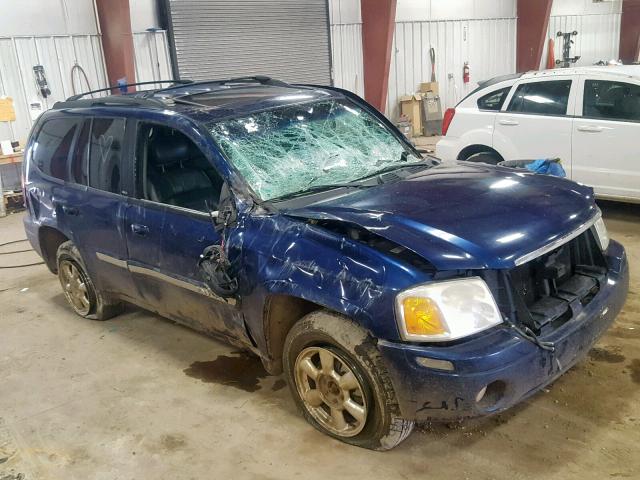 1GKDT13S122171721 - 2002 GMC ENVOY BLUE photo 9