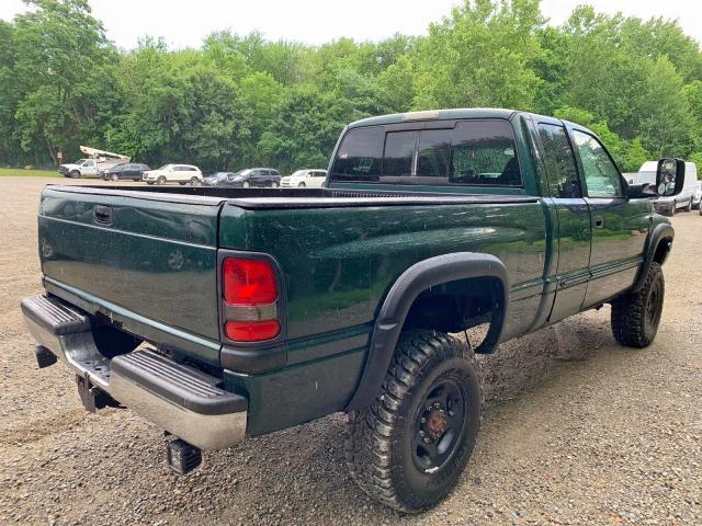 3B7KF23692M272386 - 2002 DODGE RAM 2500 GREEN photo 4