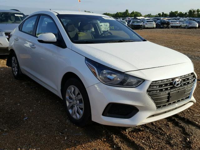 3KPC24A33JE017195 - 2018 HYUNDAI ACCENT SEL WHITE photo 1