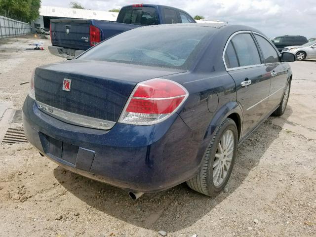 1G8ZV577X7F131382 - 2007 SATURN AURA XR BLUE photo 4