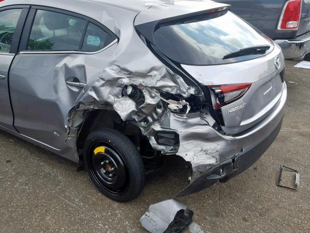 3MZBM1N72GM257044 - 2016 MAZDA 3 GRAND TO SILVER photo 9