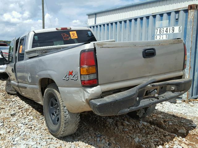 2GTEK19T641220689 - 2004 GMC NEW SIERRA SILVER photo 3