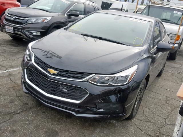 1G1BC5SM0J7247890 - 2018 CHEVROLET CRUZE LS BLACK photo 2