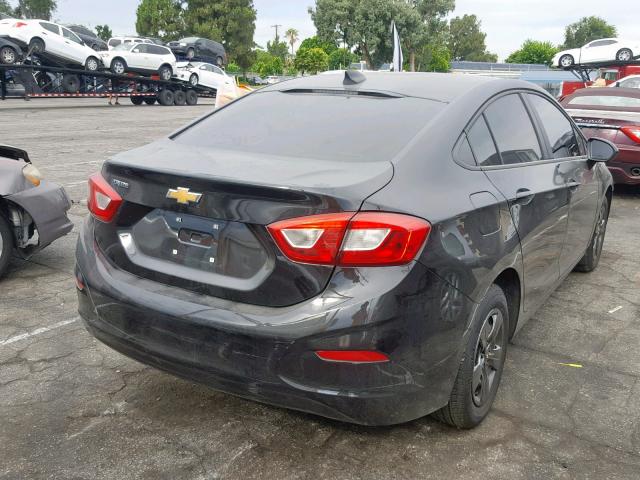 1G1BC5SM0J7247890 - 2018 CHEVROLET CRUZE LS BLACK photo 4