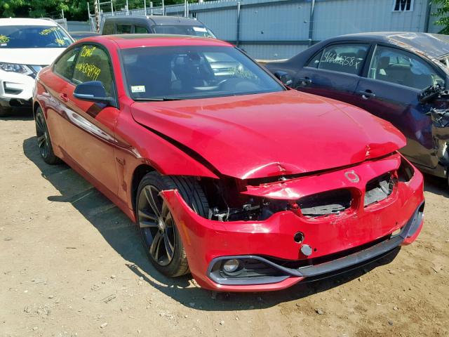 WBA3N9C54FK246120 - 2015 BMW 428 XI RED photo 1