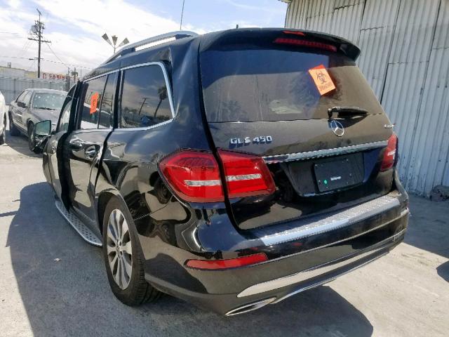 4JGDF6EE9JB171533 - 2018 MERCEDES-BENZ GLS 450 4M BLACK photo 3