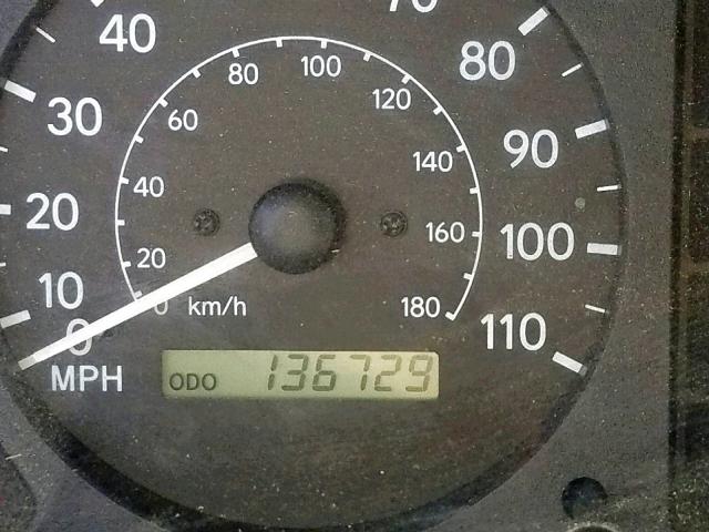 1Y1SK5281XZ422511 - 1999 CHEVROLET GEO PRIZM მუქწითელი ფოტო 8