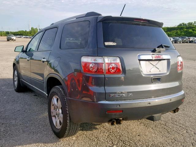 1GKKRPEDXBJ211663 - 2011 GMC ACADIA SLE GRAY photo 3