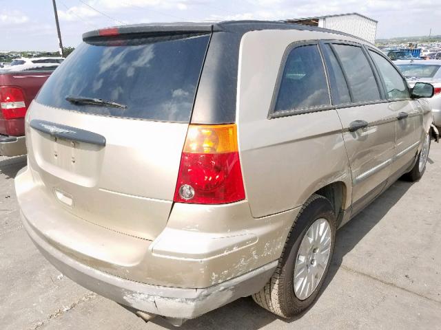 2C4GM48L35R599126 - 2005 CHRYSLER PACIFICA TAN photo 4