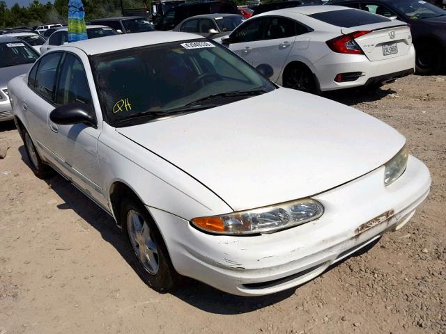 1G3NL52E9XC332661 - 1999 OLDSMOBILE ALERO GL WHITE photo 1