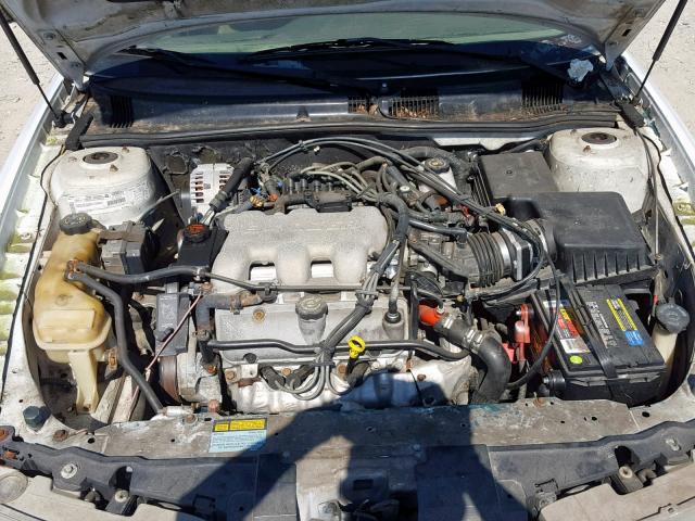 1G3NL52E9XC332661 - 1999 OLDSMOBILE ALERO GL WHITE photo 7