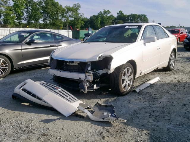 1G6DP577870101927 - 2007 CADILLAC CTS HI FEA WHITE photo 2