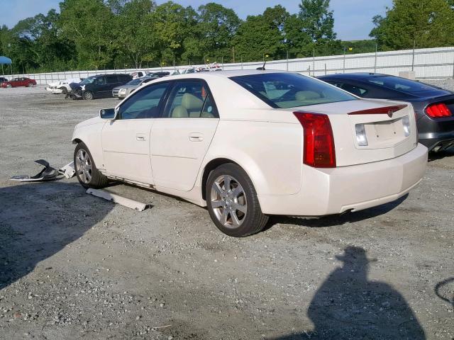 1G6DP577870101927 - 2007 CADILLAC CTS HI FEA WHITE photo 3