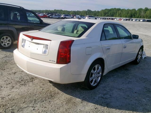 1G6DP577870101927 - 2007 CADILLAC CTS HI FEA WHITE photo 4