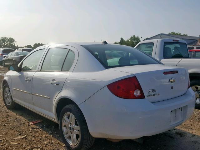 1G1AL52F057552941 - 2005 CHEVROLET COBALT WHITE photo 3