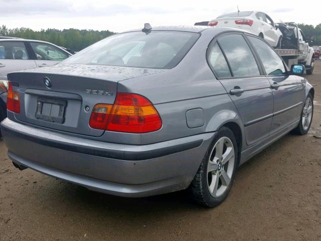 WBAEU33424PF62702 - 2004 BMW 325 XI SILVER photo 4