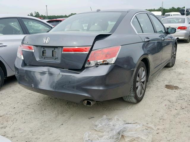 1HGCP2F82CA039965 - 2012 HONDA ACCORD EXL CHARCOAL photo 4