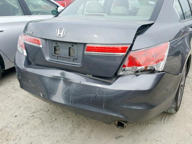 1HGCP2F82CA039965 - 2012 HONDA ACCORD EXL CHARCOAL photo 9