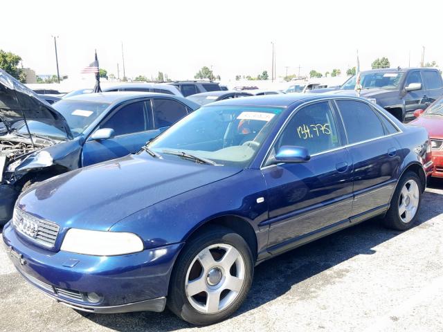 WAUED28D2XA317700 - 1999 AUDI A4 2.8 QUA BLUE photo 2