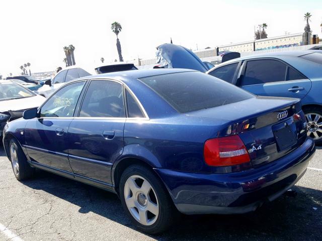 WAUED28D2XA317700 - 1999 AUDI A4 2.8 QUA BLUE photo 3