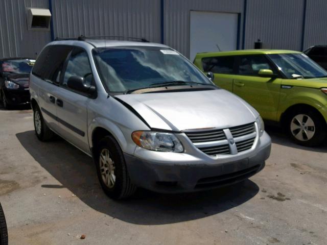 1D4GP25R36B541685 - 2006 DODGE CARAVAN SE GRAY photo 1