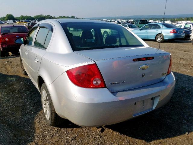 1G1AD5F58A7175588 - 2010 CHEVROLET COBALT 1LT GRAY photo 3