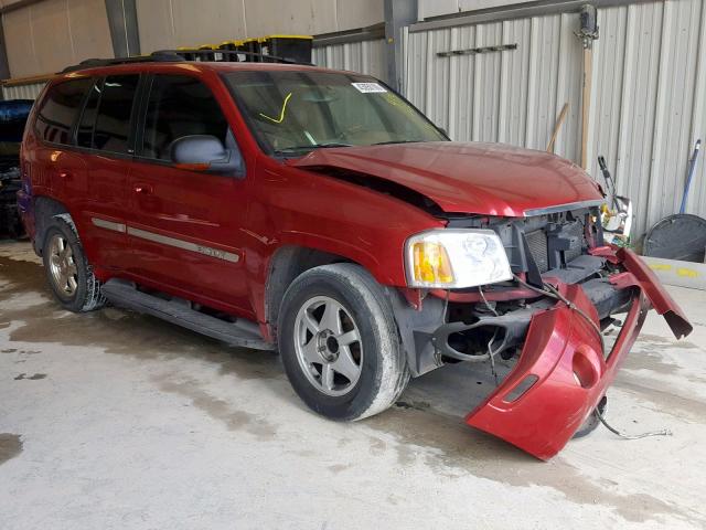 1GKDS13S722433213 - 2002 GMC ENVOY BURGUNDY photo 1