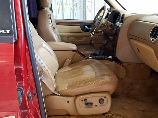 1GKDS13S722433213 - 2002 GMC ENVOY BURGUNDY photo 5