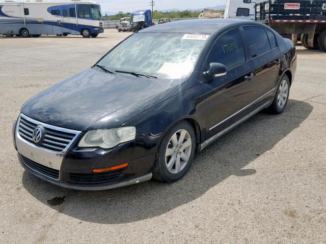 WVWJK73C77P124488 - 2007 VOLKSWAGEN PASSAT BLACK photo 2