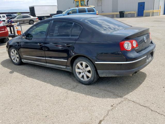 WVWJK73C77P124488 - 2007 VOLKSWAGEN PASSAT BLACK photo 3